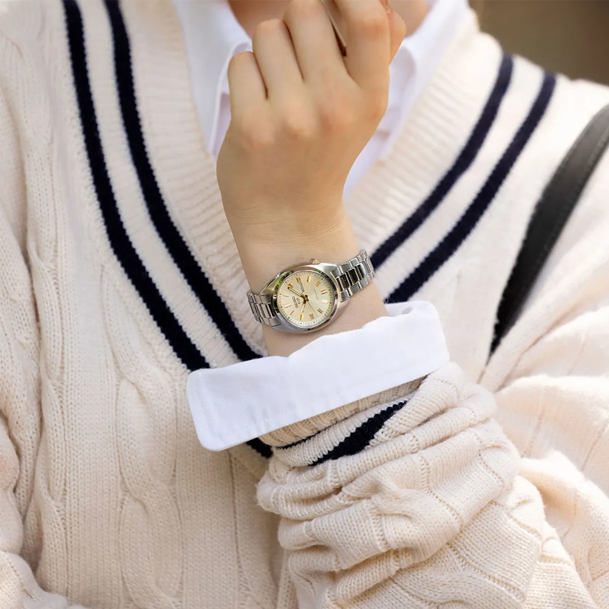 Seiko 5 Sports SNXS Style 'Double Cream' - Image 3