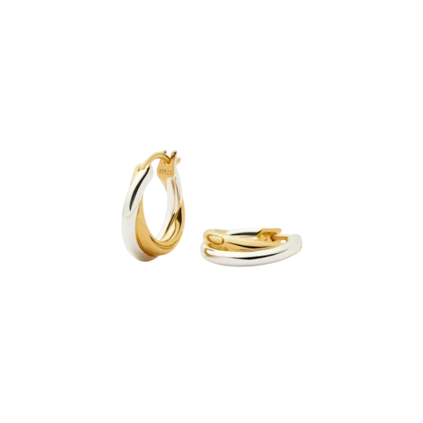 Missoma Lucy Williams Entwine Small Hoop Earrings
