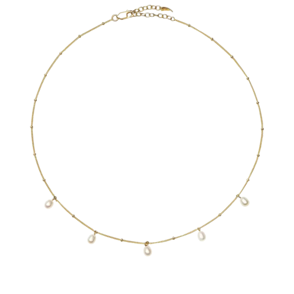 Missoma Pearl Baya Baroque Chain Choker