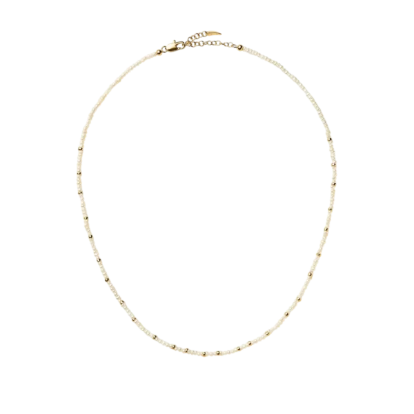 Missoma Micro Pearl Beaded Necklace