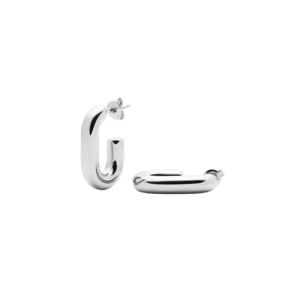 Missoma Chubby Oval Small Hoop Earrings