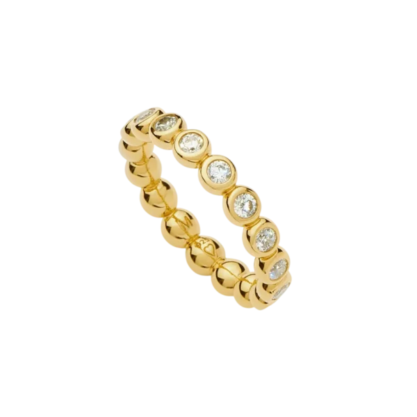 Missoma Tennis Eternity Stacking Ring
