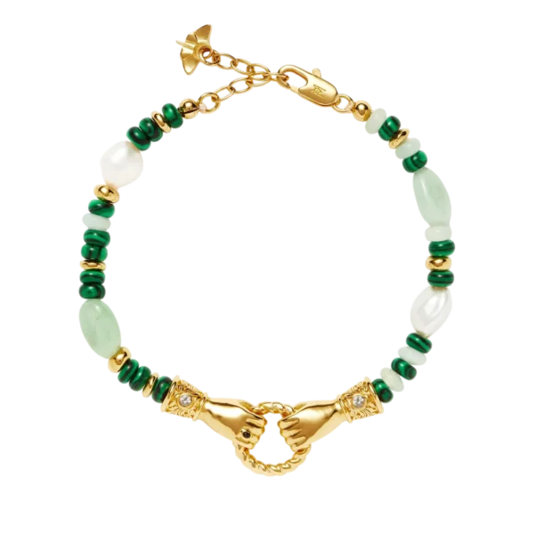 Missoma Harris Reed In Good Hands Beaded Gemstone Bracelet